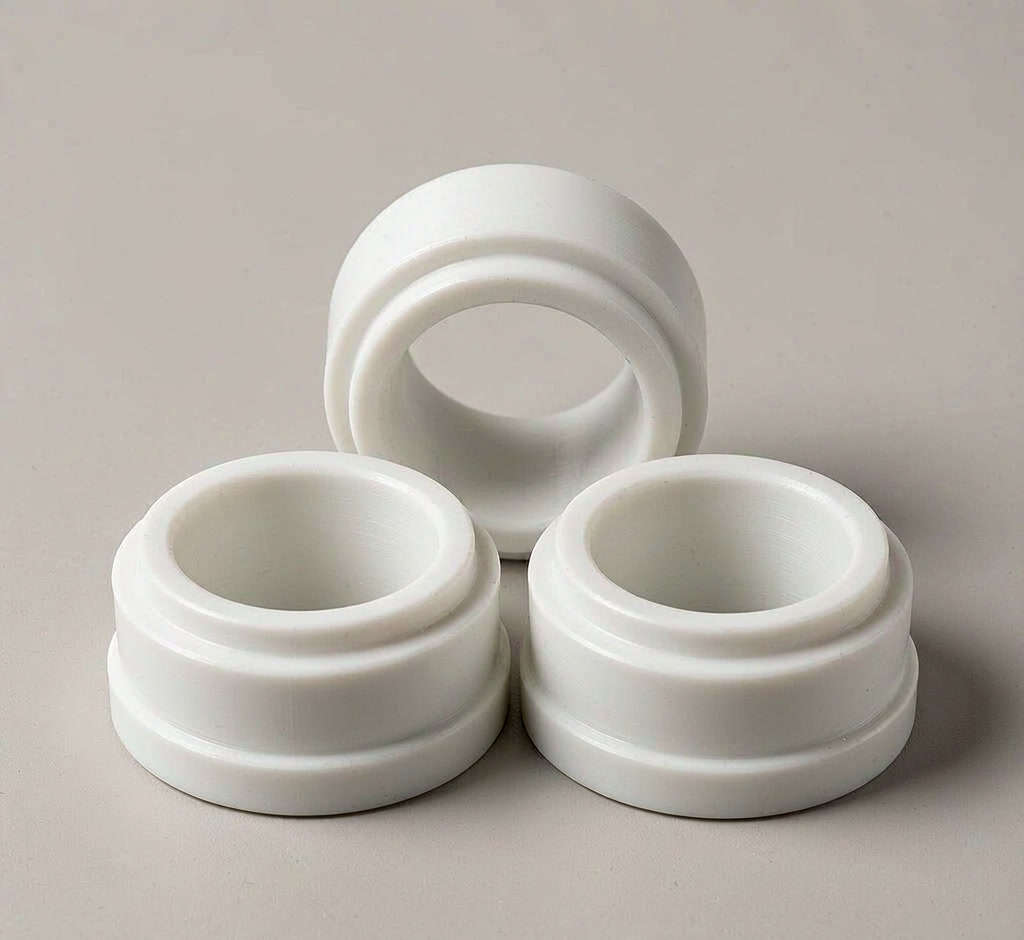 Zirconia rings, alumina disc and silicon nitride plate